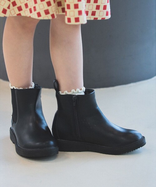 B:MING by BEAMS(ビーミングバイビームス)の「サイドゴア ブーツ(17~22cm)(ブーツ・キッズ・ブラック/ブラウン・18/19/20/21/22/17)」の3枚目の写真