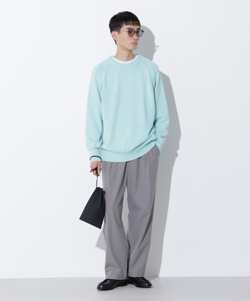 Apo(s)ture(アポスチャー)の「JOHAN-006/TRワンタックテーパードパンツ(スラックス・メンズ・ベージュ/ブラウン/グレー/ブラック・XS/S/M/L/XL)」の6枚目の写真