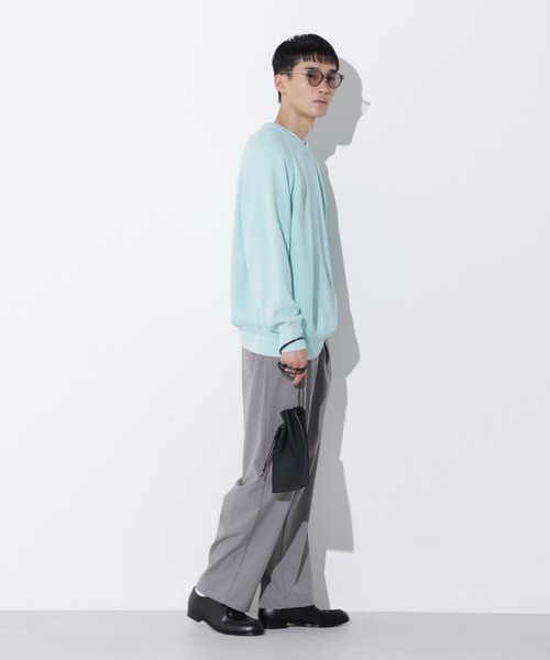 Apo(s)ture(アポスチャー)の「JOHAN-006/TRワンタックテーパードパンツ(スラックス・メンズ・ベージュ/ブラウン/グレー/ブラック・XS/S/M/L/XL)」の10枚目の写真