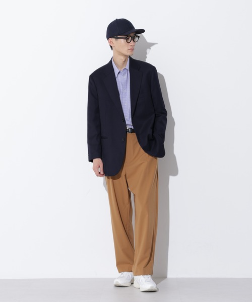 Apo(s)ture(アポスチャー)の「JOHAN-006/TRワンタックテーパードパンツ(スラックス・メンズ・ベージュ/ブラウン/グレー/ブラック・XS/S/M/L/XL)」の20枚目の写真