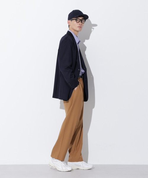 Apo(s)ture(アポスチャー)の「JOHAN-006/TRワンタックテーパードパンツ(スラックス・メンズ・ベージュ/ブラウン/グレー/ブラック・XS/S/M/L/XL)」の22枚目の写真