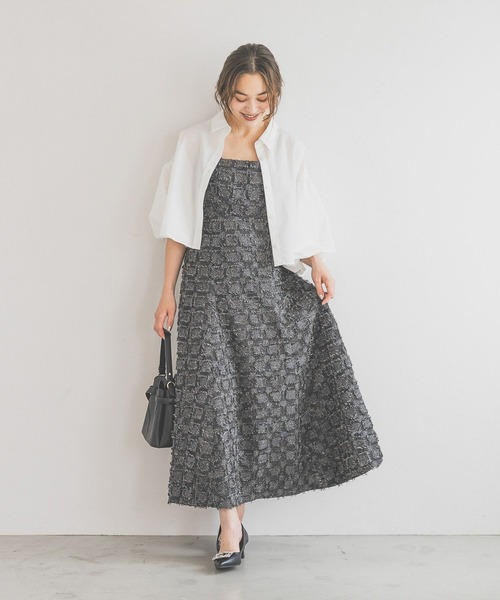 mysty woman(ミスティウーマン)の「バルーンスリーブシャツ 143236(シャツ/ブラウス・レディース・ブラック/オフホワイト/ベージュ・FREE)」の19枚目の写真