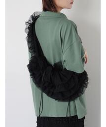 ehka sopo | チュールマルチWAYフリルバッグ(ハンドバッグ)