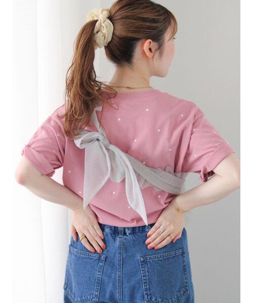 ehka sopo（エヘカソポ）の「チュールマルチWAYフリルバッグ（ハンドバッグ・レディース・ブラック/グレー/キナリ・F）」の22枚目の写真