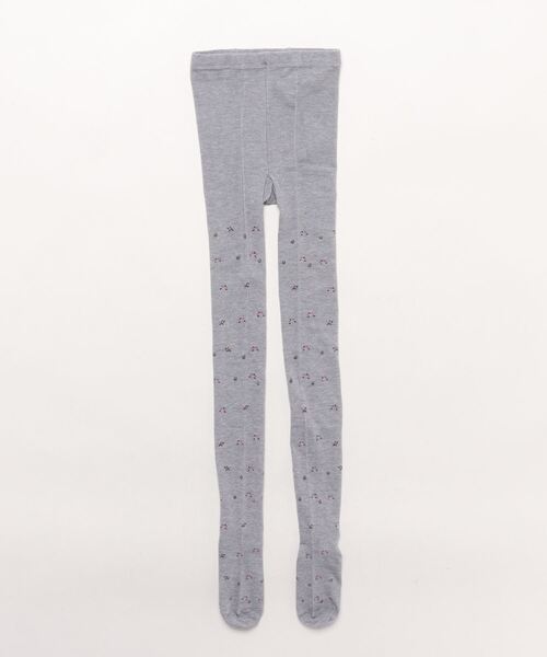 SANSeLF（サンセルフ）の「フラワーエンブロイダリータイツ【SANSeLF】sana24a002（タイツ/ストッキング・レディース・ネイビー/グレー・FREE）」の17枚目の写真