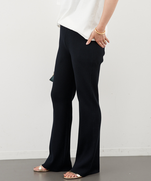 ドゥーズィエムクラス　Diner Bリブパンツ　36 ブラック Deuxieme Classe（ドゥーズィエムクラス）の「*Diner Bリブパンツ