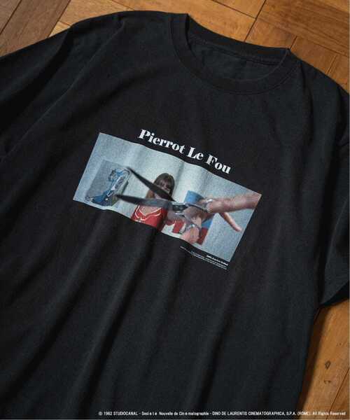 EDIFICE（エディフィス）の「《追加》Jean-Luc Godard ウォッシュ加工 プリントTシャツ（Tシャツ/カットソー・メンズ・ブラック×ブラック/ブラック/ブラックミックス/スミクロ・MEDIUM/LARGE）」の5枚目の写真