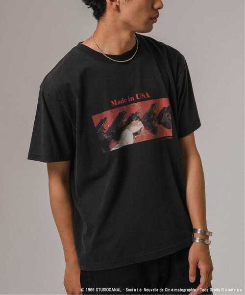 EDIFICE（エディフィス）の「《追加》Jean-Luc Godard ウォッシュ加工 プリントTシャツ（Tシャツ/カットソー・メンズ・ブラック×ブラック/ブラック/ブラックミックス/スミクロ・MEDIUM/LARGE）」の12枚目の写真