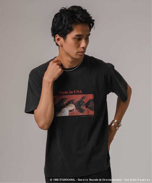 EDIFICE（エディフィス）の「《追加》Jean-Luc Godard ウォッシュ加工 プリントTシャツ（Tシャツ/カットソー・メンズ・ブラック×ブラック/ブラック/ブラックミックス/スミクロ・MEDIUM/LARGE）」の13枚目の写真