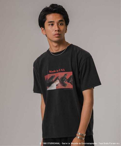 EDIFICE（エディフィス）の「《追加》Jean-Luc Godard ウォッシュ加工 プリントTシャツ（Tシャツ/カットソー・メンズ・ブラック×ブラック/ブラック/ブラックミックス/スミクロ・MEDIUM/LARGE）」の14枚目の写真