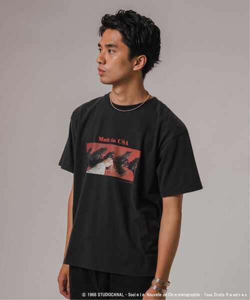 EDIFICE（エディフィス）の「《追加》Jean-Luc Godard ウォッシュ加工 プリントTシャツ（Tシャツ/カットソー・メンズ・ブラック×ブラック/ブラック/ブラックミックス/スミクロ・MEDIUM/LARGE）」の15枚目の写真