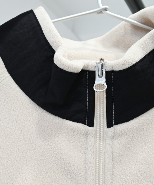 GENERATOR（ジェネレーター）の「GENERATOR/ジェネレーター フリーススタンドカラーJK（その他アウター・キッズ・ホワイト系その他2/トップグレー/ブラック・M/L/XL）」の17枚目の写真