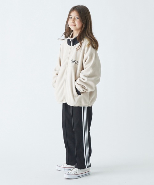 GENERATOR（ジェネレーター）の「GENERATOR/ジェネレーター フリーススタンドカラーJK（その他アウター・キッズ・ホワイト系その他2/トップグレー/ブラック・M/L/XL）」の8枚目の写真