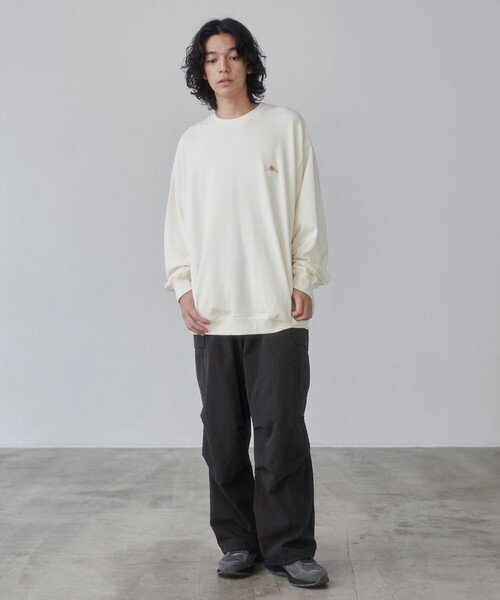 coen(コーエン)の「リップストップ6ポケットワイドカーゴパンツ(カーゴパンツ・メンズ・ブラック/オリーブ・S/M/L/XL)」の8枚目の写真