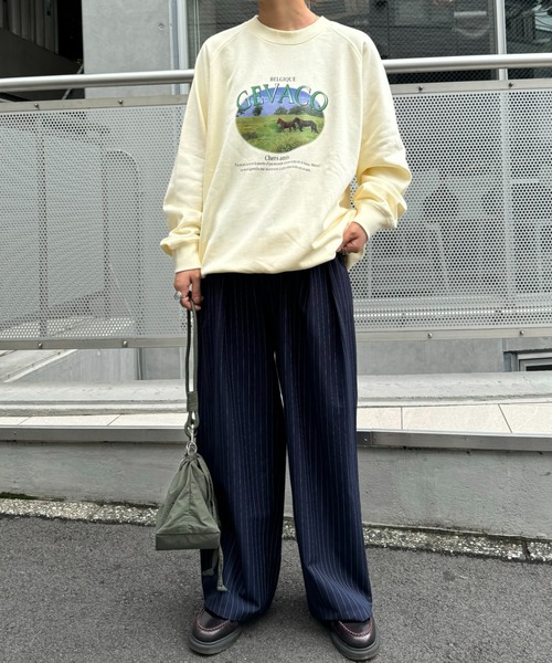 GEVACO（ゲバコ）の「【GEVACO/ゲバコ】裏毛フォトプリント