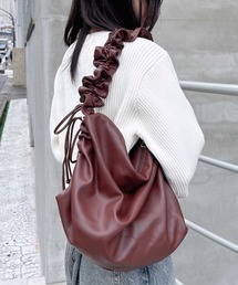 ギャザーショルダーバッグ