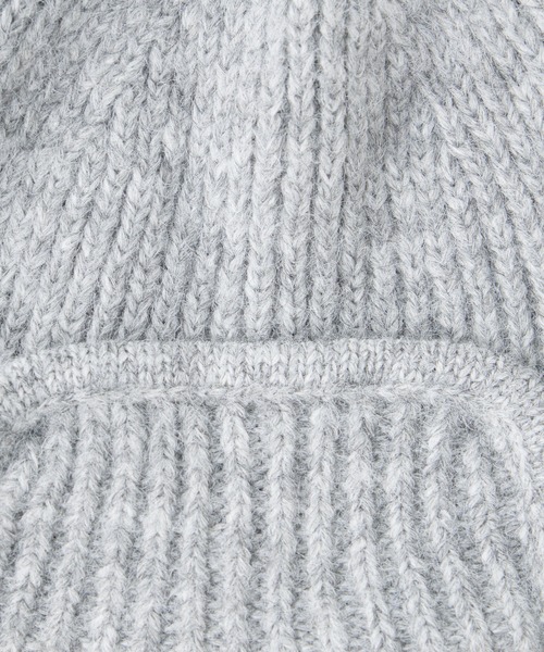 CIAOPANIC TYPY（チャオパニックティピー）の「耳付き2WAYニットフライトキャップ（ニットキャップ/ビーニー・レディース・グレー/オフホワイト/ブラック/ベージュ・ONE SIZE）」の6枚目の写真
