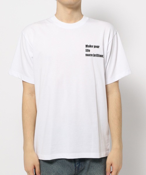 LURAKU(ルラク)の「【LURAKU】 LURAKU Embroidered Tee - LURAKU 刺繍T(Tシャツ/カットソー・メンズ・ブラック/ネイビー/ホワイト・LARGE/MEDIUM/SMALL)」の4枚目の写真