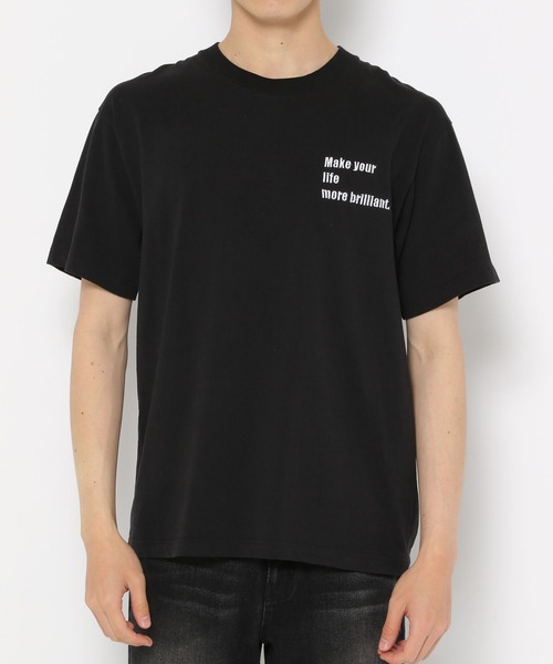 LURAKU(ルラク)の「【LURAKU】 LURAKU Embroidered Tee - LURAKU 刺繍T(Tシャツ/カットソー・メンズ・ブラック/ネイビー/ホワイト・LARGE/MEDIUM/SMALL)」の6枚目の写真