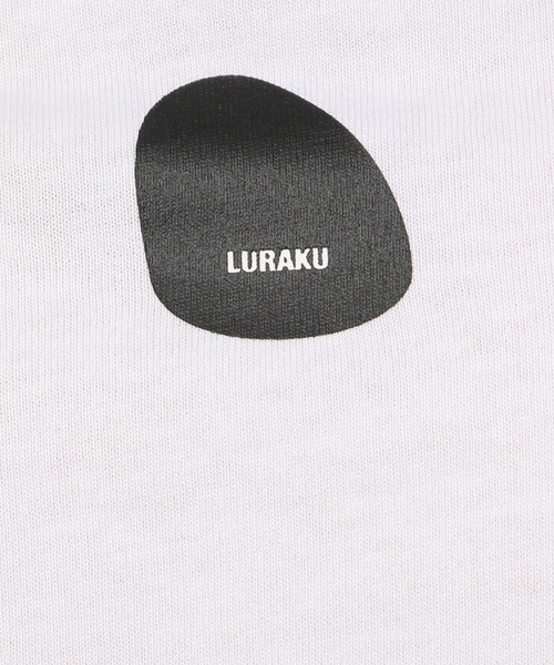 LURAKU(ルラク)の「【LURAKU】 LURAKU Embroidered Tee - LURAKU 刺繍T(Tシャツ/カットソー・メンズ・ブラック/ネイビー/ホワイト・LARGE/MEDIUM/SMALL)」の8枚目の写真