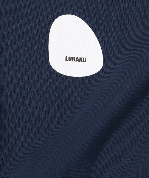 LURAKU(ルラク)の「【LURAKU】 LURAKU Embroidered Tee - LURAKU 刺繍T(Tシャツ/カットソー・メンズ・ブラック/ネイビー/ホワイト・LARGE/MEDIUM/SMALL)」の12枚目の写真