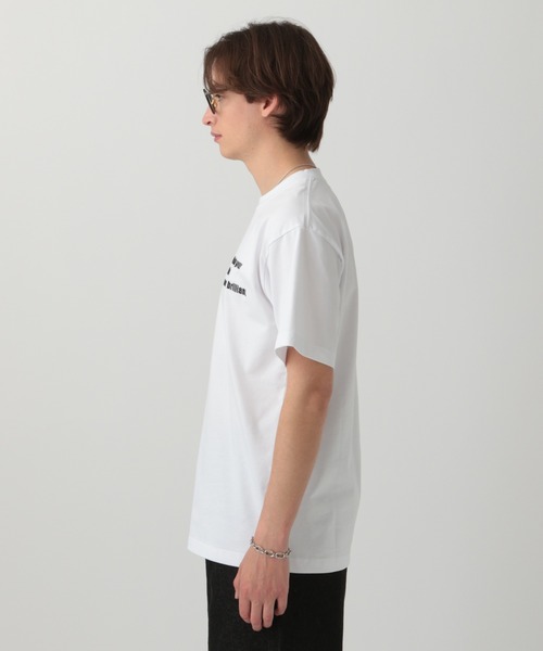 LURAKU(ルラク)の「【LURAKU】 LURAKU Embroidered Tee - LURAKU 刺繍T(Tシャツ/カットソー・メンズ・ブラック/ネイビー/ホワイト・LARGE/MEDIUM/SMALL)」の20枚目の写真