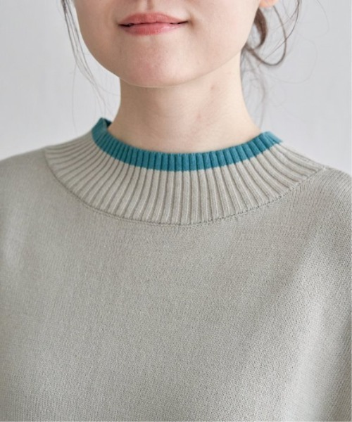 LBC（エルビーシー）の「配色リブプルオーバー（ニット/セーター・レディース・ミント/ダークラベンダー/グレー・M/L）」の18枚目の写真