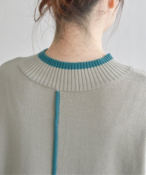 LBC（エルビーシー）の「配色リブプルオーバー（ニット/セーター・レディース・ミント/ダークラベンダー/グレー・M/L）」の19枚目の写真
