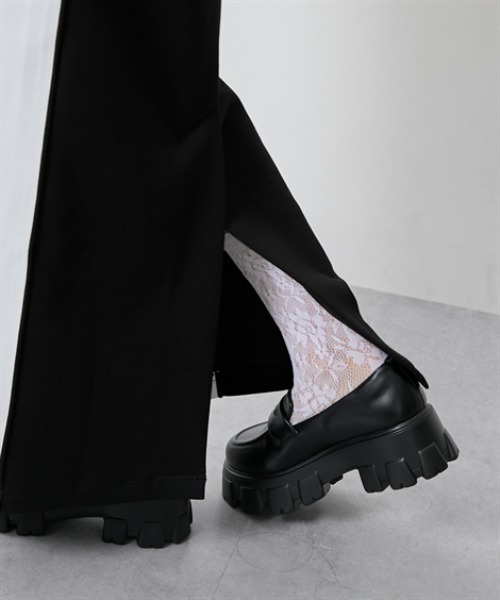 TTOL（トール）の「サイドラインリラックススカート（スカート・レディース・ベージュ/ブラック・M-L/L-XL）」の14枚目の写真