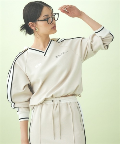 TTOL（トール）の「サイドラインリラックススカート（スカート・レディース・ベージュ/ブラック・M-L/L-XL）」の20枚目の写真