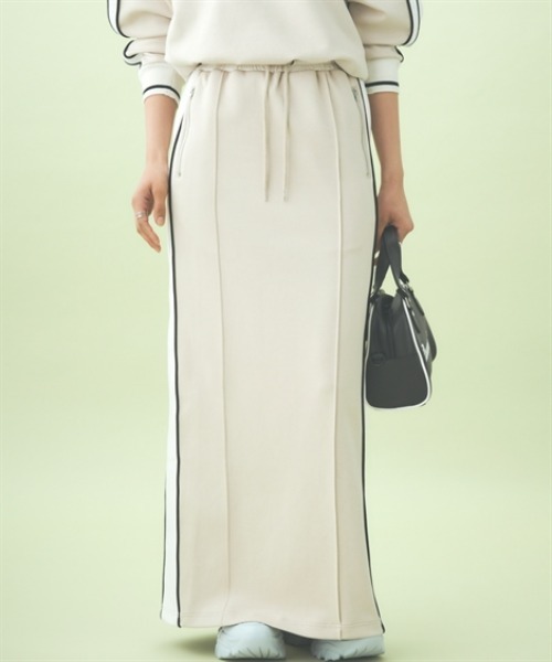 TTOL（トール）の「サイドラインリラックススカート（スカート・レディース・ベージュ/ブラック・M-L/L-XL）」の15枚目の写真