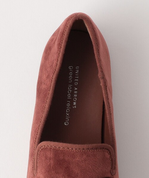 green label relaxing（グリーンレーベルリラクシング）の「TJ GLR リボン オペラシューズ  / キッズ  22cm-23cm（その他シューズ・キッズ・ブラック/オレンジ系その他・22cm/23cm）」の9枚目の写真