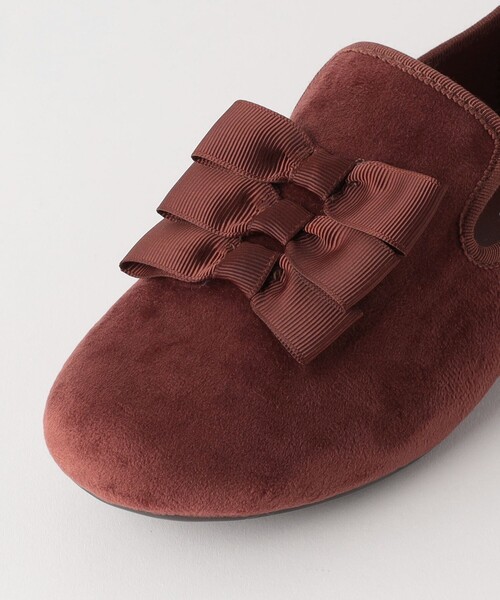 green label relaxing（グリーンレーベルリラクシング）の「TJ GLR リボン オペラシューズ  / キッズ  22cm-23cm（その他シューズ・キッズ・ブラック/オレンジ系その他・22cm/23cm）」の10枚目の写真