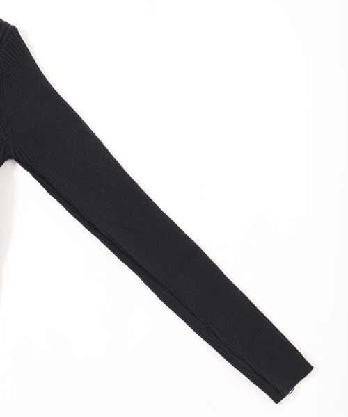 PHILLY（フィリー）の「【PHILLY】レースアップエリツキニット（ニット/セーター・レディース・ホワイト/グレー/ブラック・FREE）」の22枚目の写真