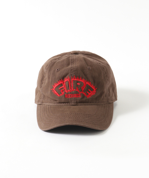 417 EDIFICE（フォーワンセブンエディフィス）の「BLUESCENTRIC Fire Record（キャップ・メンズ・ブラウン・FREE）」の2枚目の写真