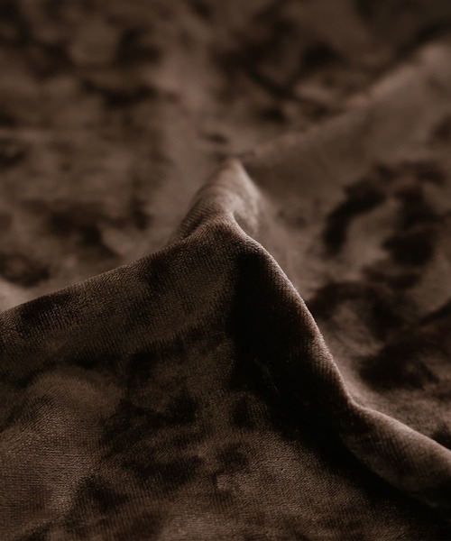 n'OrLABEL（ノアールレーベル）の「『クラッシュベロアワイドパンツ』（その他パンツ・レディース・ネイビー/ブラウン/チャコール・1/2）」の21枚目の写真