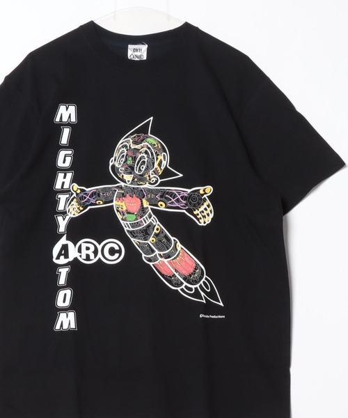 【 鉄腕アトム 】 蓄光 スケルトン グラフィック Tシャツ 半袖 ARC（Tシャツ/カットソー）｜THE BAREFOOT（ベアフット）