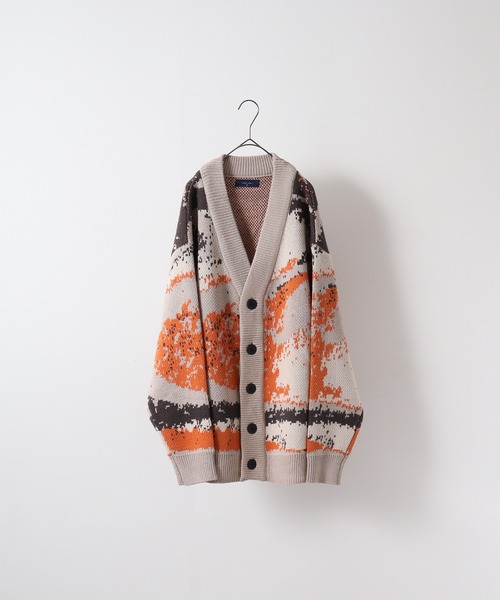 WS select 総柄オーバーサイズカーディガン（カーディガン/ボレロ）｜FUNALIVE（ファンアライブ）