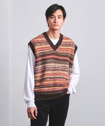 Jamieson's ×ユナイテッドアローズ　ニットベスト 1100024F2454_m1_a013.jpg