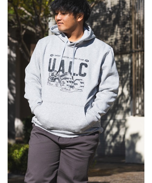 べべアンジュ　裏起毛　プルオーバー　完売カラー　トレーナー　パーカー　新品 プルオーバー パーカー LOOSE 裏起毛 ARMOUR FLEECE HBR LOGO HD