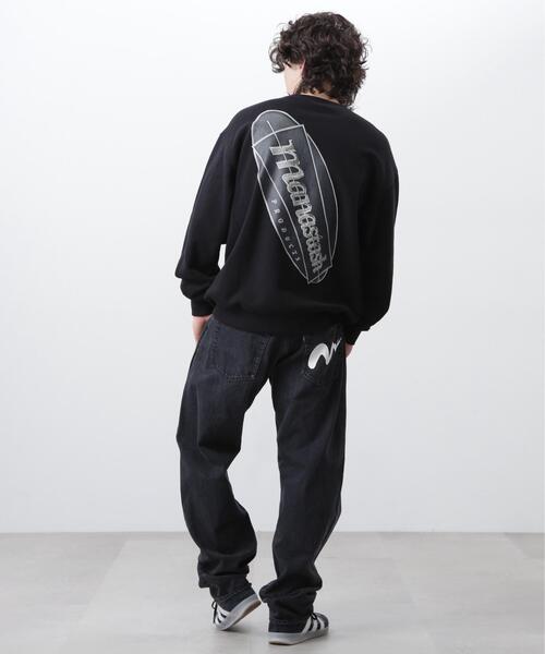 MANASTASH(マナスタッシュ)の「MANASTASH/マナスタッシュ/CiTee SWEAT EMBLEM(スウェット・メンズ・ホワイト/ブラック/その他・M/S/L/XL)」の9枚目の写真