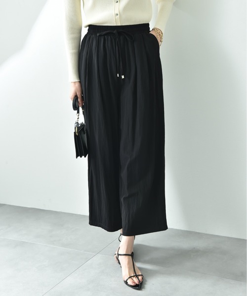 INTERPLANET（インタープラネット）の「レーヨンナイロンイージーパンツ（その他パンツ・レディース・アイボリー/グレー/ブラック・FREE）」の19枚目の写真