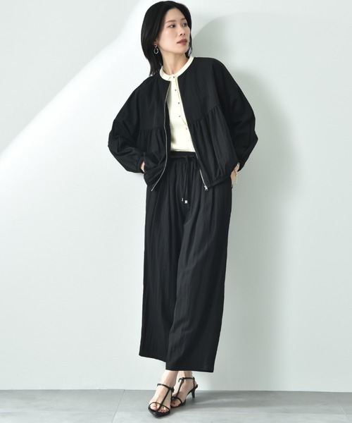 INTERPLANET（インタープラネット）の「レーヨンナイロンイージーパンツ（その他パンツ・レディース・アイボリー/グレー/ブラック・FREE）」の18枚目の写真