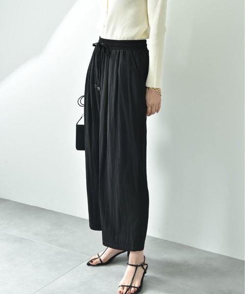 INTERPLANET（インタープラネット）の「レーヨンナイロンイージーパンツ（その他パンツ・レディース・アイボリー/グレー/ブラック・FREE）」の20枚目の写真