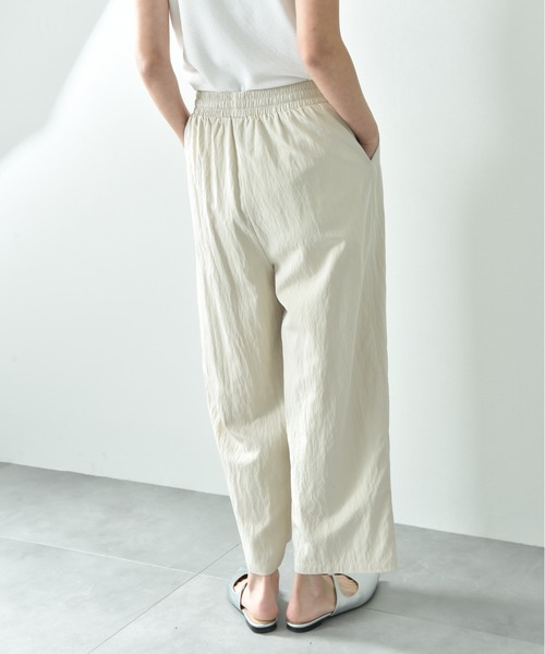 INTERPLANET（インタープラネット）の「レーヨンナイロンイージーパンツ（その他パンツ・レディース・アイボリー/グレー/ブラック・FREE）」の9枚目の写真
