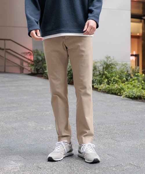 GLOBAL WORK Smile Seed Store（グローバルワーク スマイルシードストア）の「NR起毛ストレッチスリムパンツ/138369（その他パンツ・メンズ・ブラック/ネイビー/チャコール/ベージュ・MEDIUM/LARGE/X-LARGE/SMALL）」の3枚目の写真