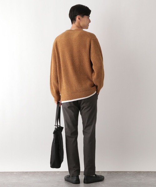 GLOBAL WORK Smile Seed Store（グローバルワーク スマイルシードストア）の「NR起毛ストレッチスリムパンツ/138369（その他パンツ・メンズ・ブラック/ネイビー/チャコール/ベージュ・MEDIUM/LARGE/X-LARGE/SMALL）」の6枚目の写真