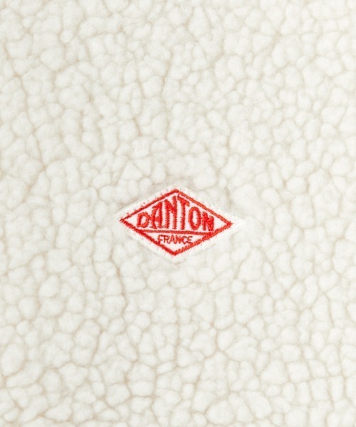 DANTON（ダントン）の「[DANTON/ダントン] ライトボア カバーオールジャケット（カバーオール・レディース・チャコールグレー/ライトベージュ・M）」の14枚目の写真