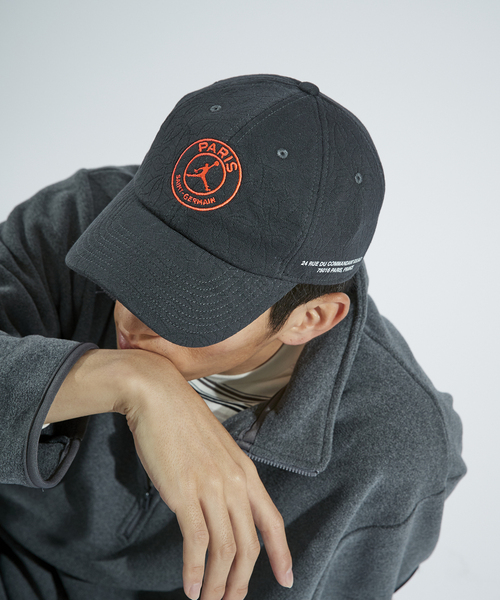 AIR JORDAN(エアジョーダン)の「【NIKE / ナイキ】U J CLUB CAP S CB PSG HJ0830- 045/133(キャップ・メンズ・ブラック/ホワイト・FREE)」の9枚目の写真