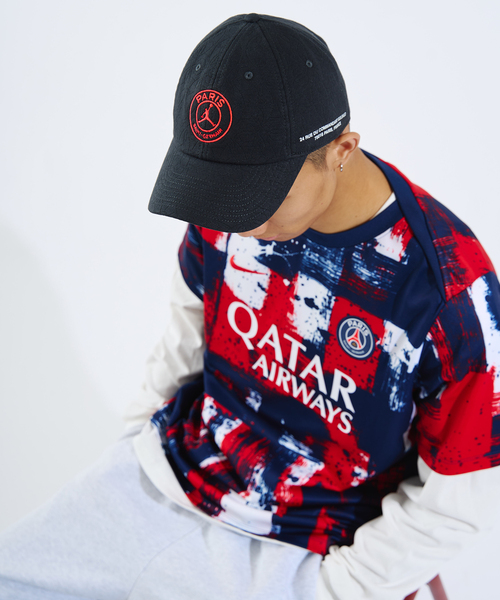 ジョーダンキャップPARIS PSG ジョーダン クラブ キャップ - ブラック